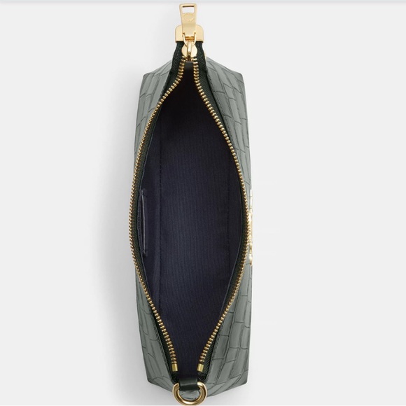 NWT COACH Charlotte Leather Shoulder Bag - Picture 7 of 9